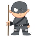 Cute Ninja Cartoon