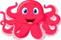 Cute octopus cartoon Royalty Free Stock Photo