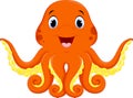 Cute octopus cartoon Royalty Free Stock Photo