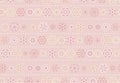 Cute pale rosy blossom seamless pattern Royalty Free Stock Photo