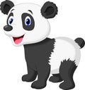 Cute panda bear cartoon Royalty Free Stock Photo