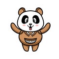 263. Cute Panda bear illustration