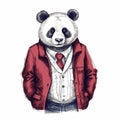 Cute Panda cartoon