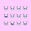 cute panda emoticon