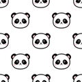 Cute panda pattern