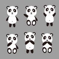 Cute Panda Vector