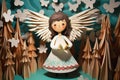 Paper Christmas Angel