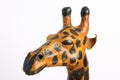 Cute Papier Mache Giraffe Head Royalty Free Stock Photo