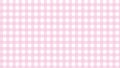 Cute Pastel Pink Gingham, Tartan, Plaid, Checkered Pattern Background