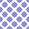 Cute pattern blue and white