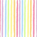 Cute pattern with rainbow colors stripes. Royalty Free Stock Photo