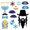 Cute photo booth props for Hanukkah. Grab a prop and strike a pose