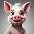 Cute Pig