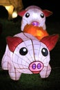 Cute pig lanterns