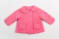 Cute pink children jacket