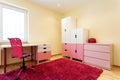 Cute pink children room Royalty Free Stock Photo