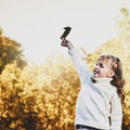 Cute playful girl Royalty Free Stock Photo