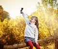 Cute playful girl Royalty Free Stock Photo