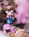 Cute Pop Mart toy figurine of Prince Phillip dressed in a traditional Han dynasty costume