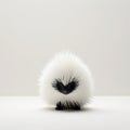 Minimalist Photography Of Cute Porcupine In Japanese Minimalism Style