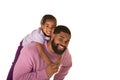 Cute preschooler and dad Royalty Free Stock Photo