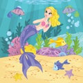 Cute Princess Mermaid