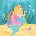 Cute Princess Mermaid