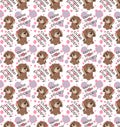 Cute puppy , cute , puppy , animal,, pattern, fabric pattern, t-shirt pattern, fabric fabric with report, textile, print,