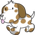 Cute Puppy Dog Vector