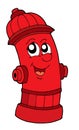 Cute Red Fire Hydrant