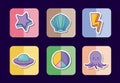 Cute related icons