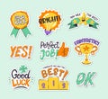 Cute Reward Sticker collection for students