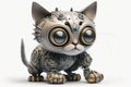 Cute Robot Cat: Hyper-Detailed Standalone Advertisement in Unreal Engine 5