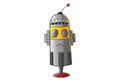 Cute Robot Sad with eyes closed Royalty Free Stock Photo