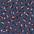Cute Safari Animal skin print seamless pattern vector illustration EPS10 Royalty Free Stock Photo