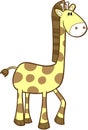 Cute safari Giraffe Royalty Free Stock Photo