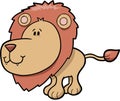 Cute safari Lion Royalty Free Stock Photo