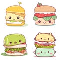 Cute Sandwich Character