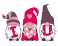 Cute Sant Valentine gnomes.