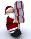 Cute Santa Claus Charicature