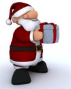 Cute Santa Claus Charicature