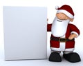 Cute Santa Claus Charicature Royalty Free Stock Photo