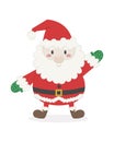 Cute Fatty Santa Claus