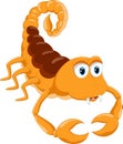 Cute scorpion cartoon