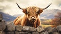 Highland cow Scotland