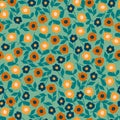 Cute seamless pattern with flowers. Creative floral texture. Great for fabric, textile, wallpaper Royalty Free Stock Photo