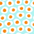 Cute seamless patterns, hand-drawn style Royalty Free Stock Photo