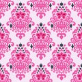 Cute Seamless Vector Pattern Royalty Free Stock Photo