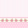 Cute shabby chic floral background for your decoration