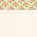 Cute shabby chic floral background for your decoration